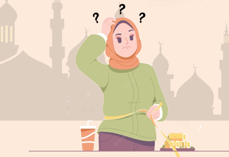 berat badan naik saat puasa