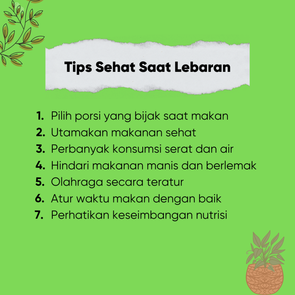 Menjaga Berat Badan Ideal saat Lebaran