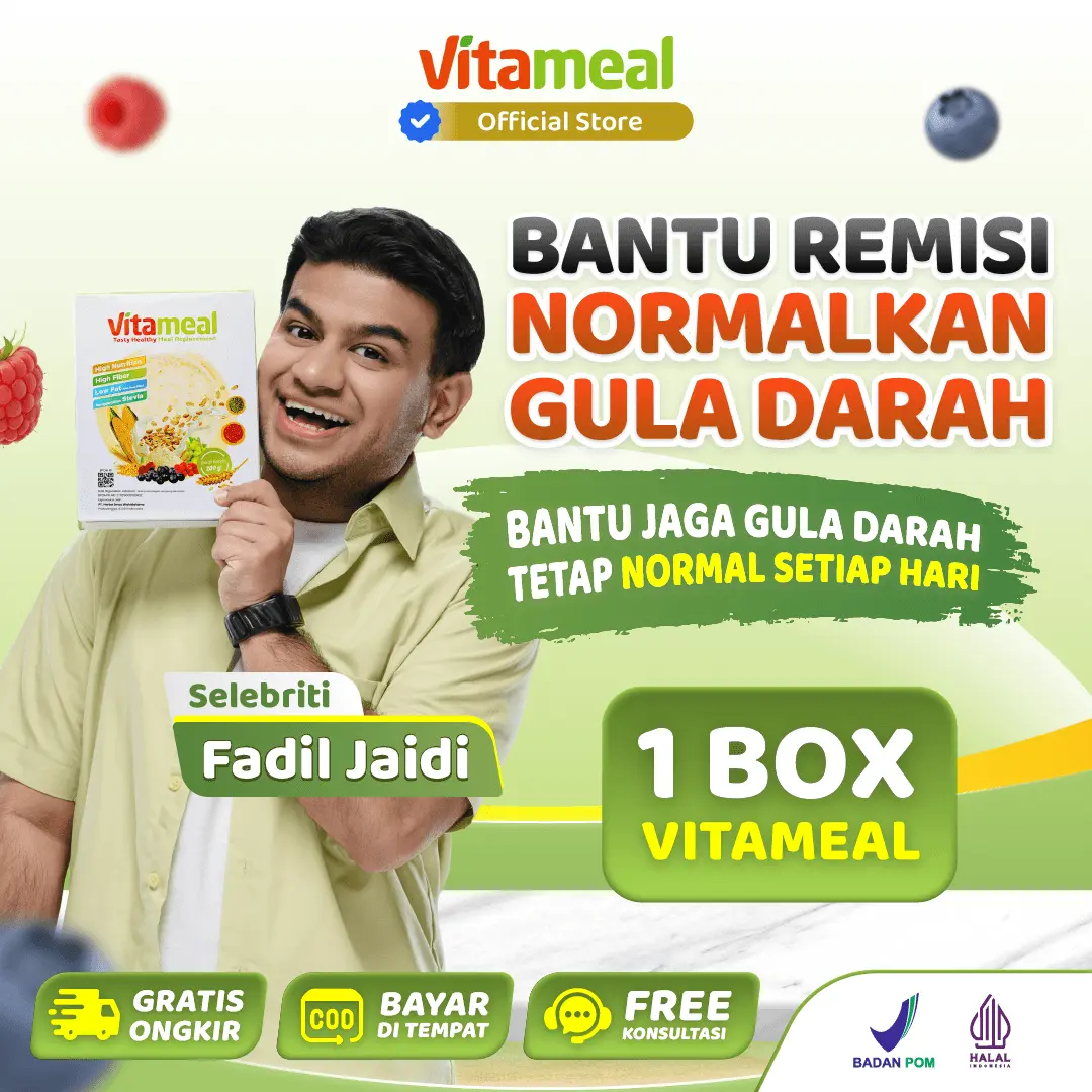 vitameal vitameal sereal rendah gula