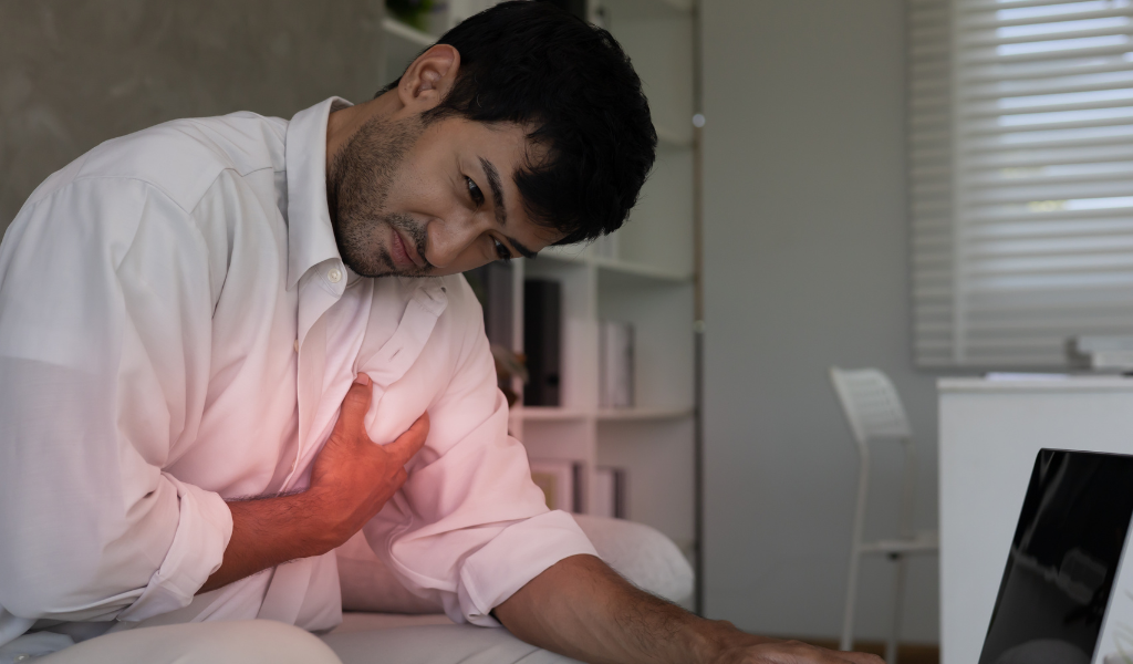 tanda serangan jantung