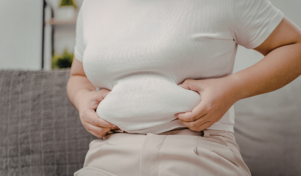 mengurangi lemak di perut