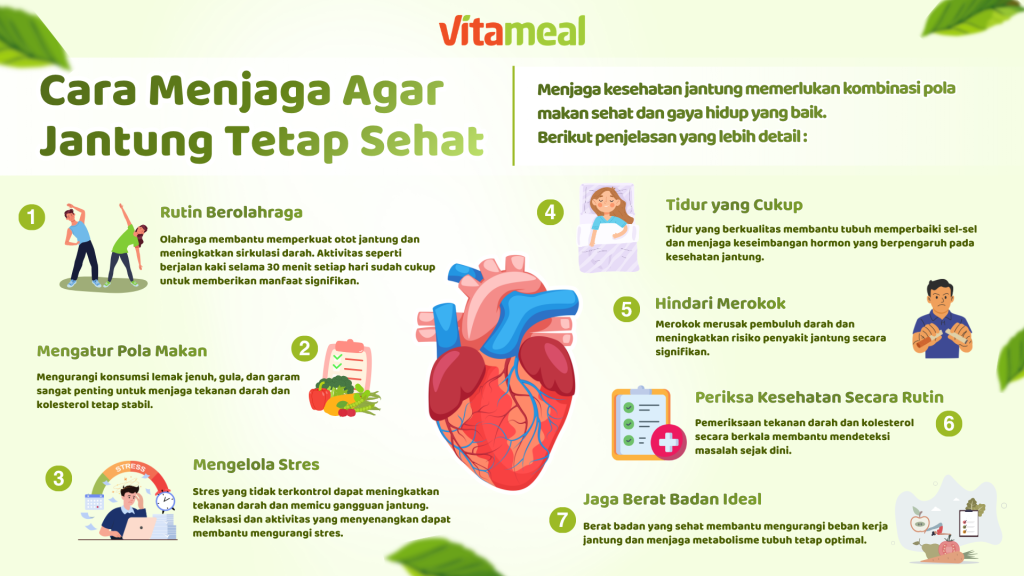 vitameal agar jantung tetap sehat