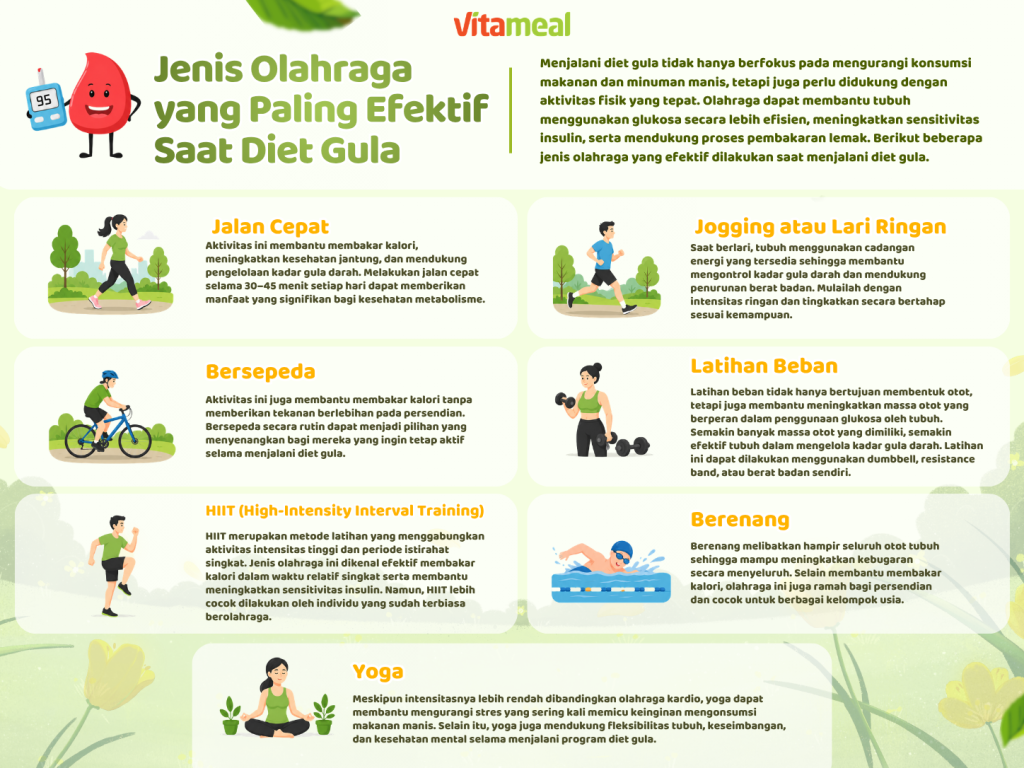 olahraga diet gula